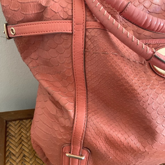 Coach Audrey 2011 Flagship Embossed Python Exotic Andie Tote - Picture 2 of 8